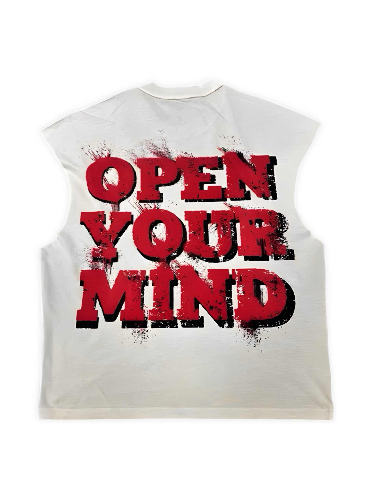 BRAIN ON FIRE CUTOFF TEE
