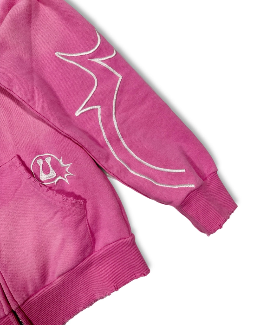 Acid Wash “PINK OUT” SweatSuit Set